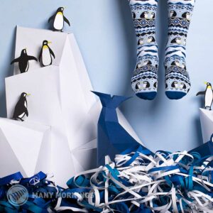 Ice Penguin Pinguinsocken von Many Mornings 2 | Geschenkideen