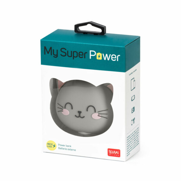 LEGAMI Kaetzchen Powerbank My Super Power 3 | Kitty Power Bank - My Super Power