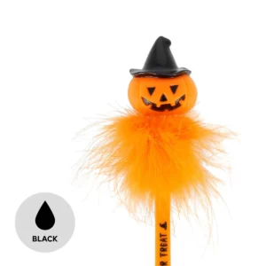 LEGAMI Leuchtender Kugelschreiber Halloween Kuerbis 4 | Geschenkideen für Halloween