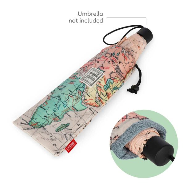 Tropfsichere Regenschirmhuelle Umbrella Dry Bag von LEGAMI 4 | Tropfsichere Regenschirmhülle - Umbrella Dry Bag
