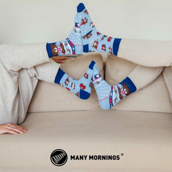 Winter Teddy Socken von Many Mornings 3 | Winter Teddy Socks