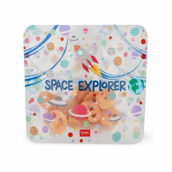 LEGAMI Set of 3 Snack Bags Space