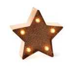 LEGAMI Mini Luce Decorativa Glitter Star