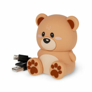 LEGAMI Kabelloser Lautsprecher mit Halterung für dein Smartphone - Teddybär
