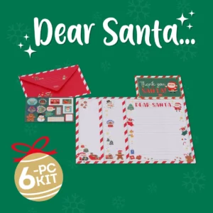 LEGAMI Set fuer Brief an den Weihnachtsmann – Dear Santa 2 | Learn Italian for Christmas