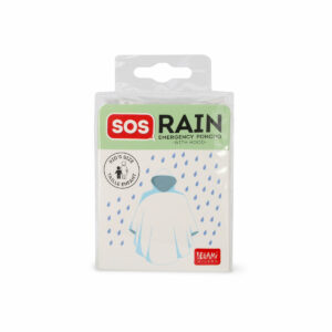 LEGAMI Wasserdichter Regenponcho für Kinder - SOS Rain