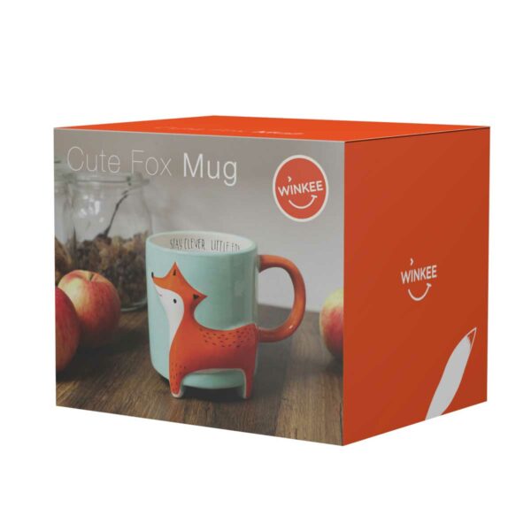 Winkee Cute Animal Kaffeebecher Fuchs 3 | Cute Animal coffee mug Fox