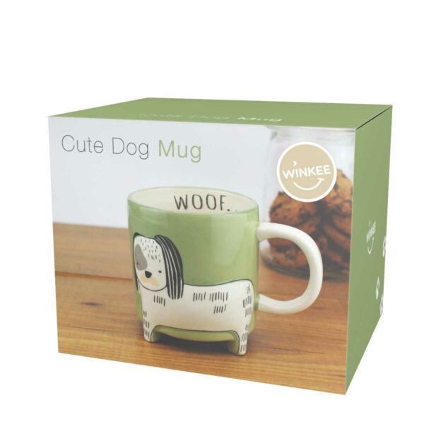 Winkee Cute Animal Kaffeebecher Hund 3 | Cute Animal coffee mug Dog