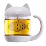 Winkee Teebecher Katze mit integriertem Tee-Ei