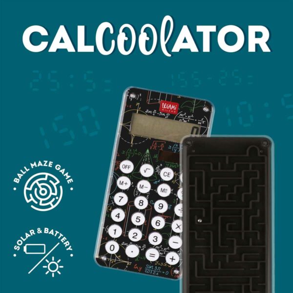 LEGAMI Taschenrechner Calcoolator Genius 2 | Taschenrechner - Calcoolator Genius