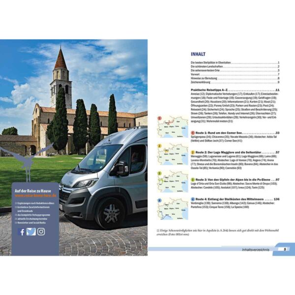 Reise Know How Wohnmobil Tourguide Oberitalien 1 | Wohnmobil-Tourguide Oberitalien