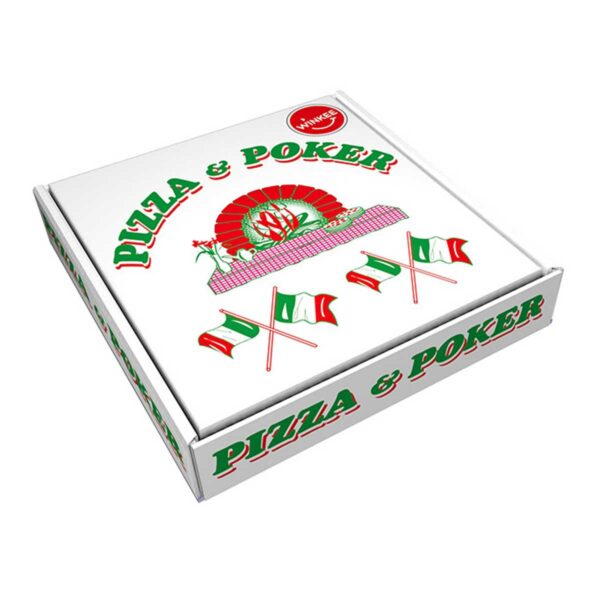 Winkee Pizza Spielkarten 4 | Carte da gioco a forma di pizza