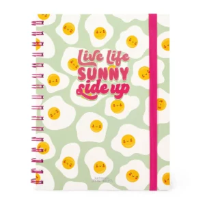 LEGAMI Notebook Egg – A5 lined with spiral binding