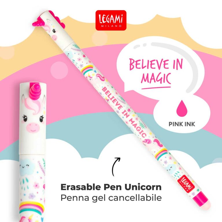 LEGAMI erasable pen unicorn promo | LEGAMI