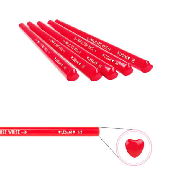 LEGAMI Bleistift in Herzform Love at First Write 2 | Bleistift in Herzform - Love at First Write