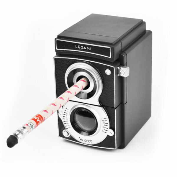 LEGAMI Bleistiftanspitzer mit Kurbel Kamera 3 | Temperamatite a Manovella Camera