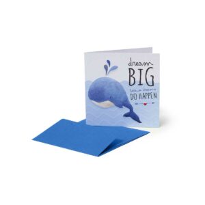 LEGAMI Mini-Glückwunschkarte für jeden Anlass – Dream Big