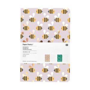 Paper Poetry 2 Notizhefte Bienen und Bluemchen – A5 punktkariert 2 | Bewertungen von Italiano Bello