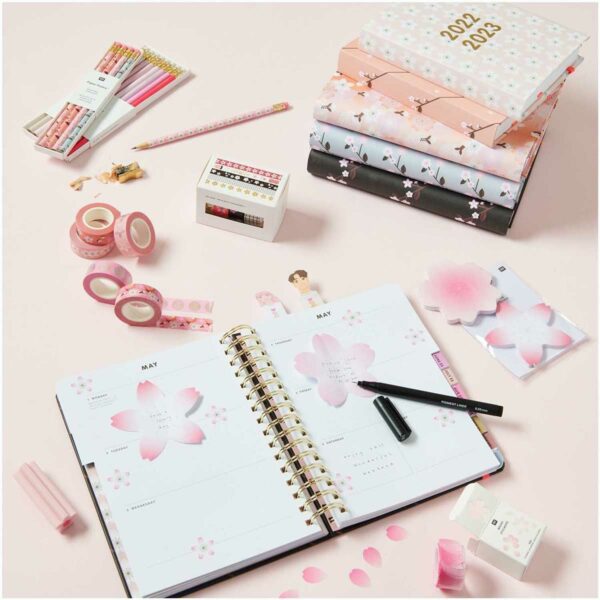 Paper Poetry Bleistifte Kirschblueten Sakura Sakura 3 | Bleistifte Kirschblüten Sakura Sakura, 4er Set