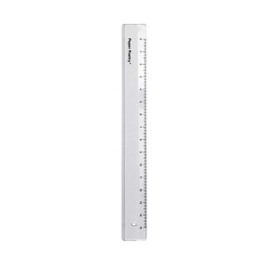 Paper Poetry Plastic Ruler narrow 15 cm