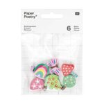 Paper Poetry Forest Animal Erasers