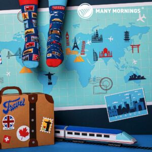 The Traveler Socken von Many Mornings 2 | Bewertungen von Italiano Bello