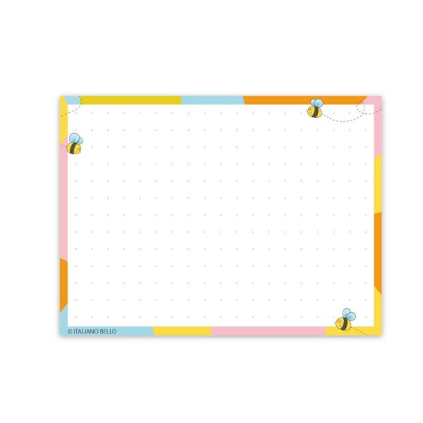 Italiano Bello Flashcards DIN A7 quer dotted 2 | 50 Flashcards A7 dotted – Bruno