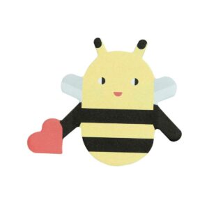 Paper Poetry Sticky Notes Bee with 25 sheets